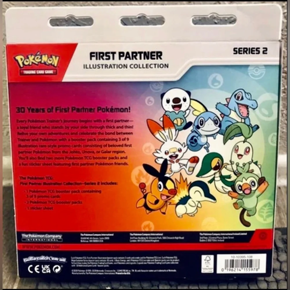 Pokémon First Partner Illustration Collection Series 2 Trading Cards